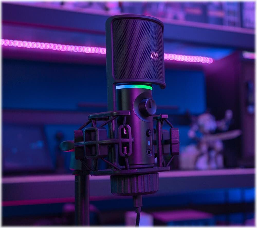 STREAMPLIFY Mic Tripod USB Microphone - Black image number 4 of 8