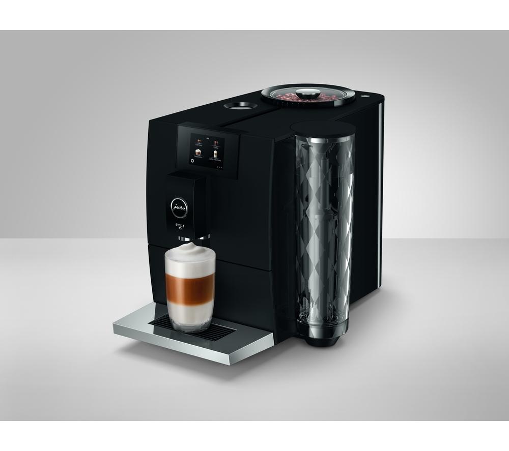 JURA ENA 8 Bean to Cup Coffee Machine - Metropolitan Black image number 5 of 8