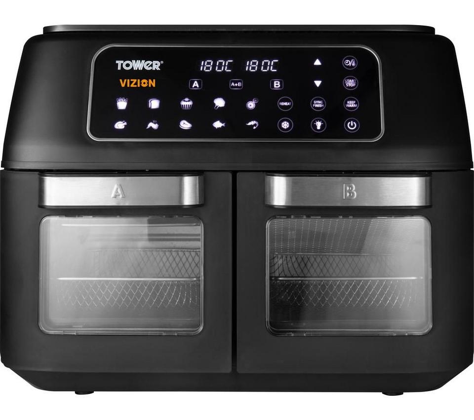 TOWER Vortx Vizion T17102 Air Fryer - Black