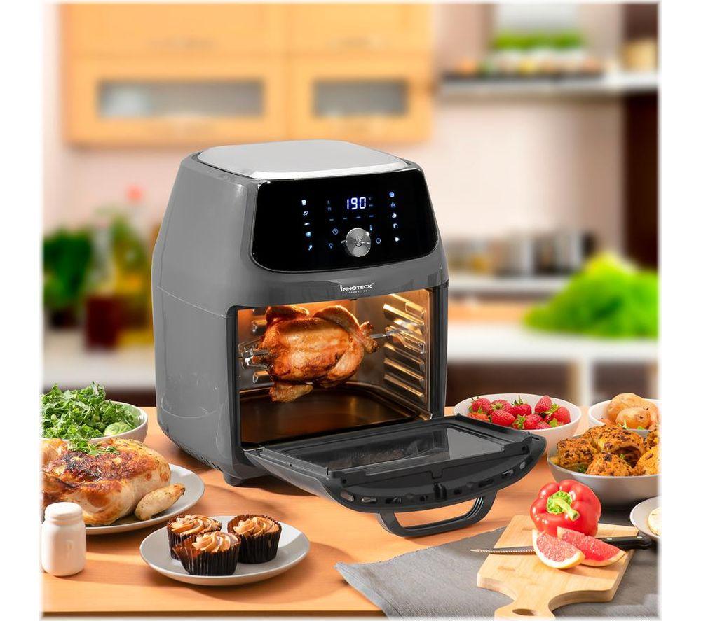 Innoteck Air Fryer Oven With Rotisserie And Dehydrator: cheap air fryer  does lots, pretty well