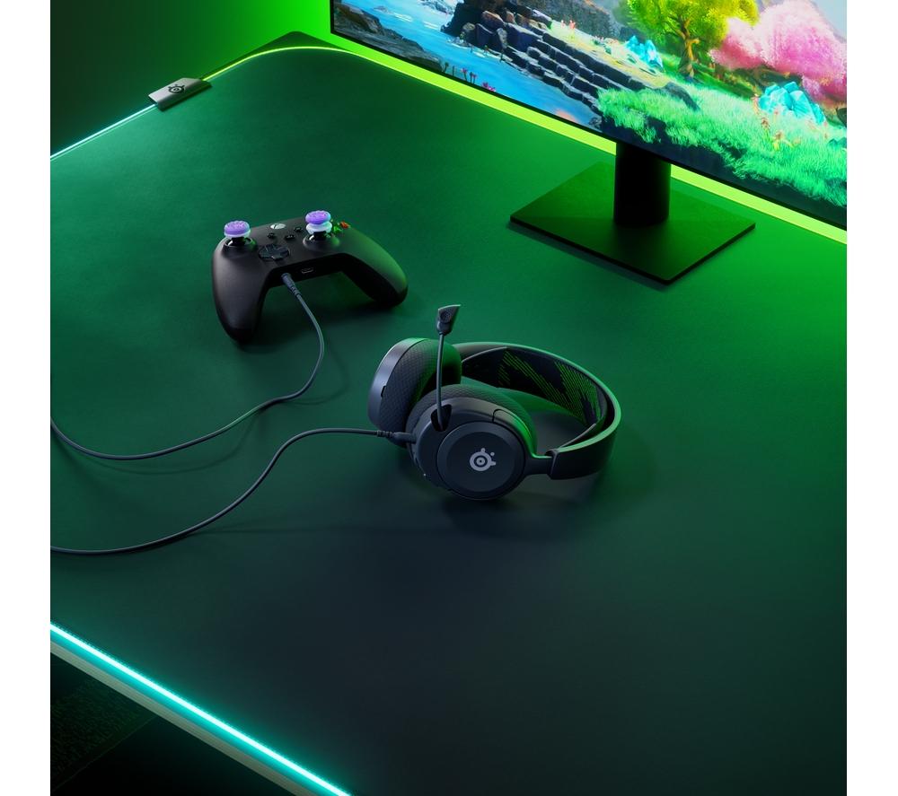 STEELSERIES Arctis Nova 1X 7.1 Gaming Headset - Black & Green image number 15 of 16