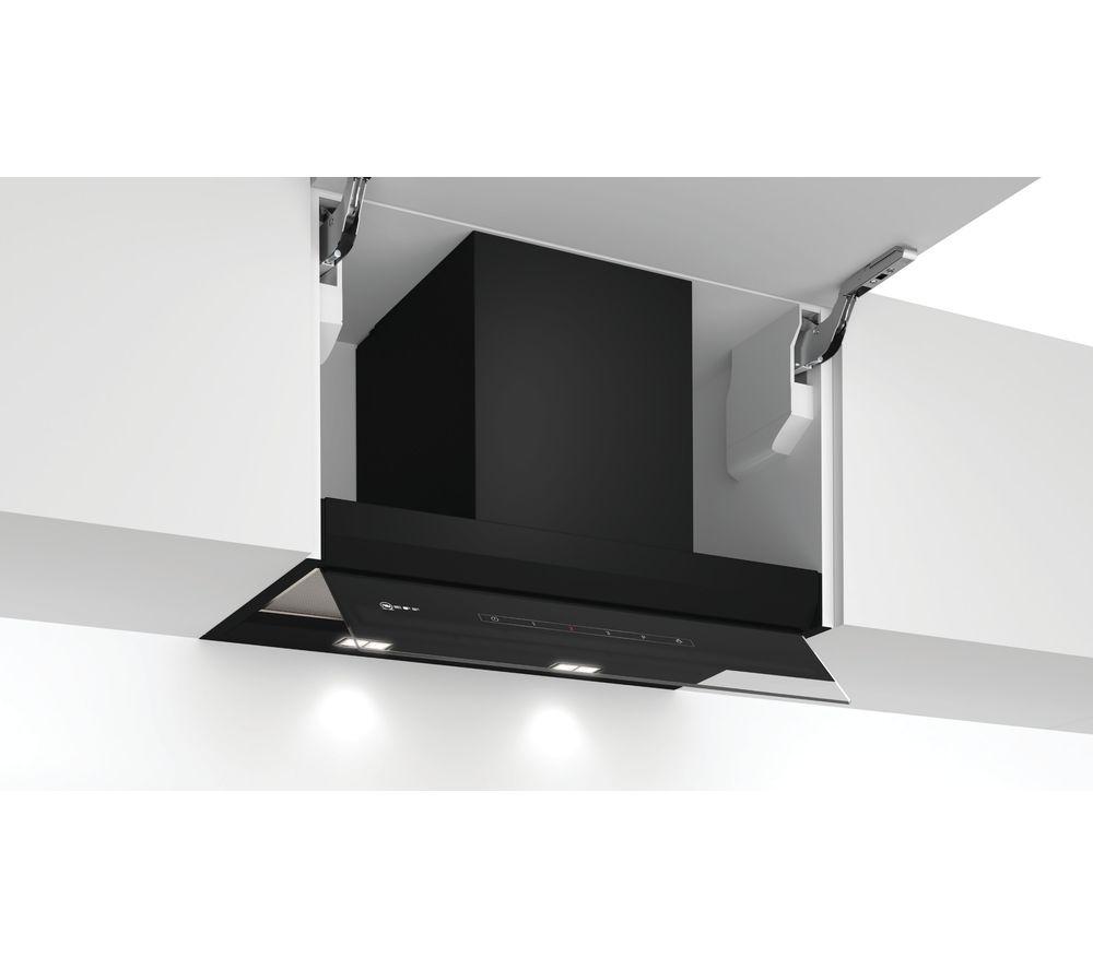 NEFF N70 D65XAM2S0B Integrated Cooker Hood - Black, Black