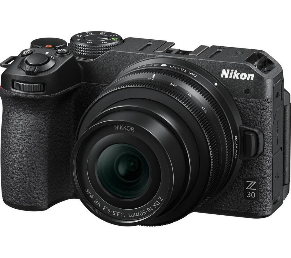NIKON Z 30 Mirrorless Camera with NIKKOR Z DX 16-50 mm f/3.5-6.3 VR Lens