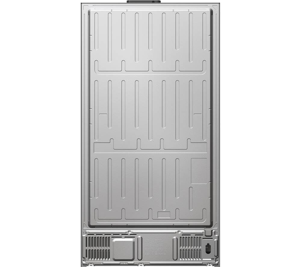 HAIER HSR5918DIMP American-Style Fridge Freezer - Platinum Inox image number 4 of 27