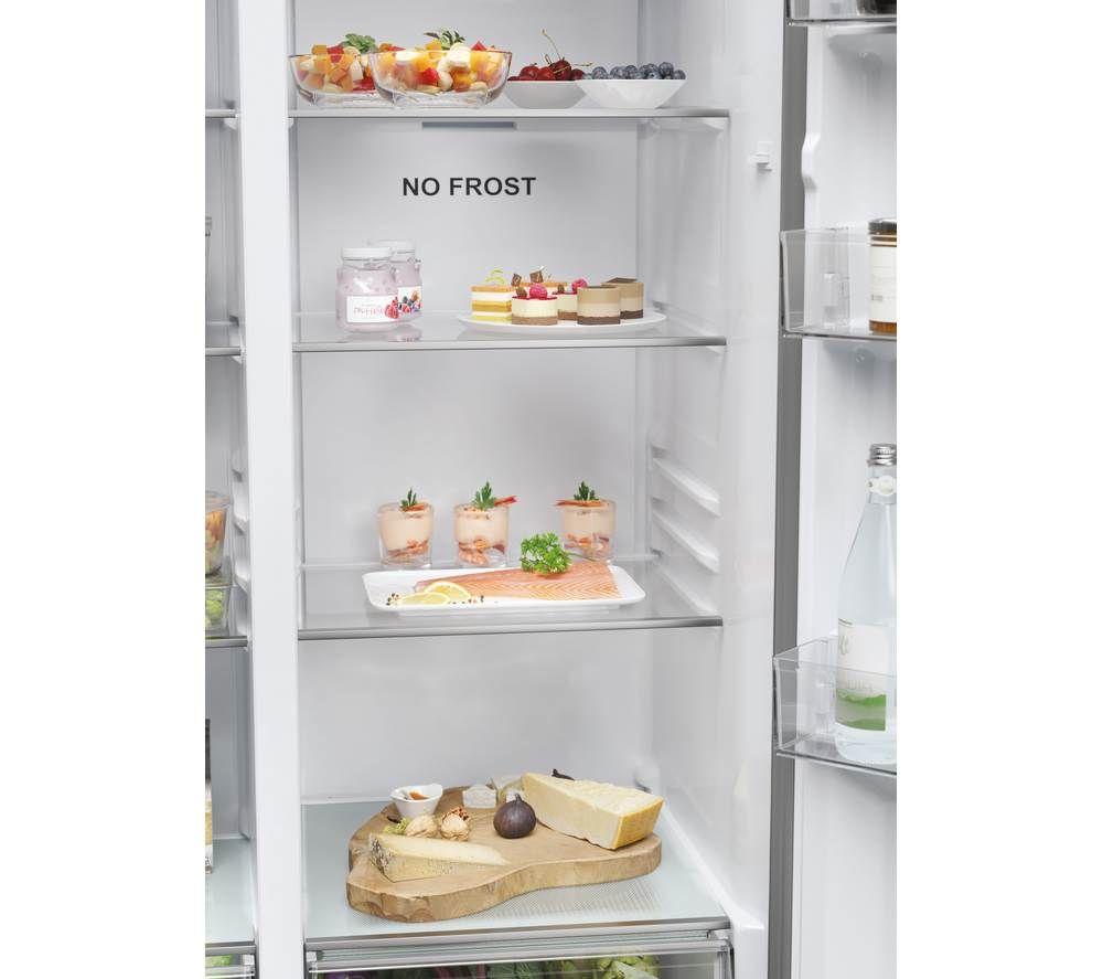 HAIER HSR5918DIMP American-Style Fridge Freezer - Platinum Inox image number 13 of 27