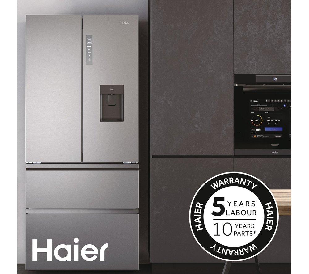 HAIER HSR5918DIMP American-Style Fridge Freezer - Platinum Inox image number 18 of 27