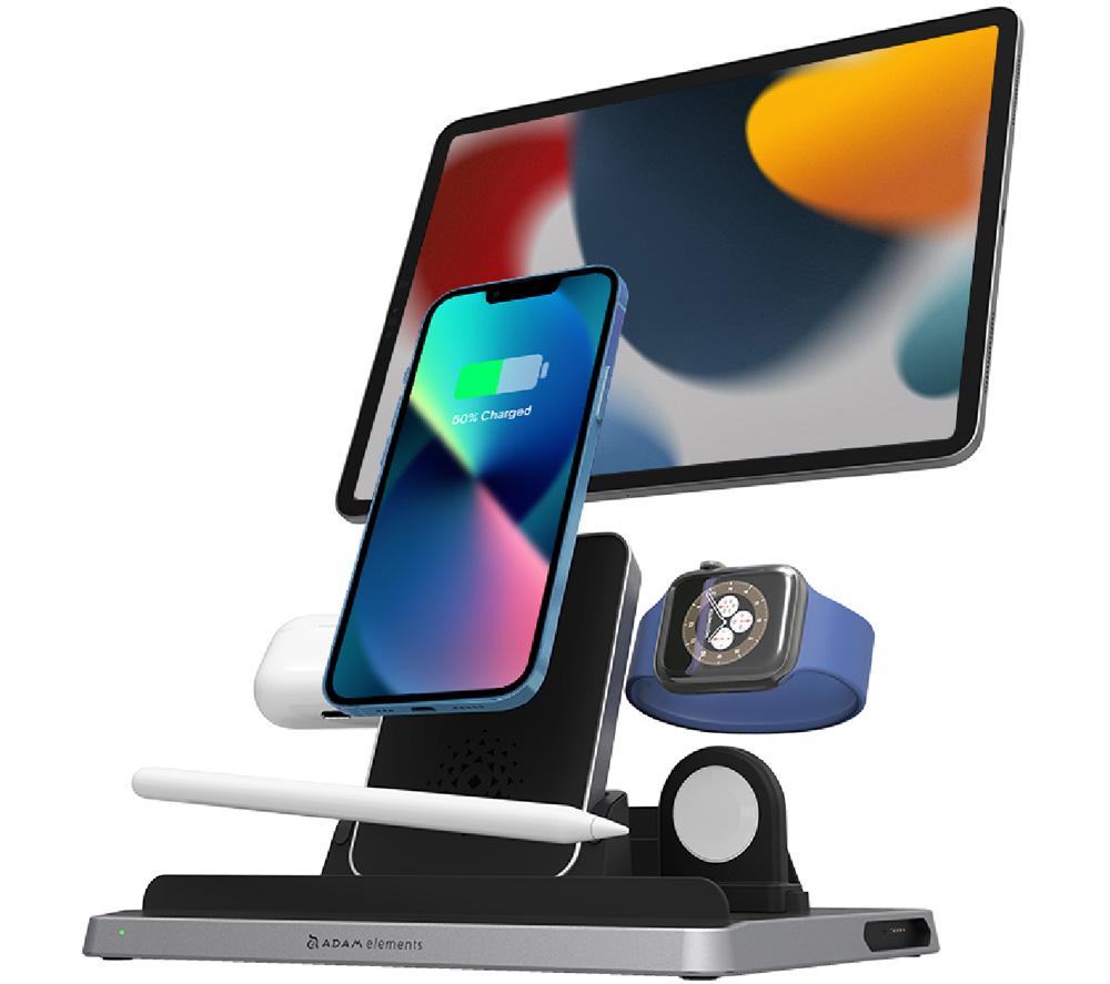 Buy ADAM ELEMENTS OMNIA Q5 5-in-1 Qi Wireless Charger | Currys