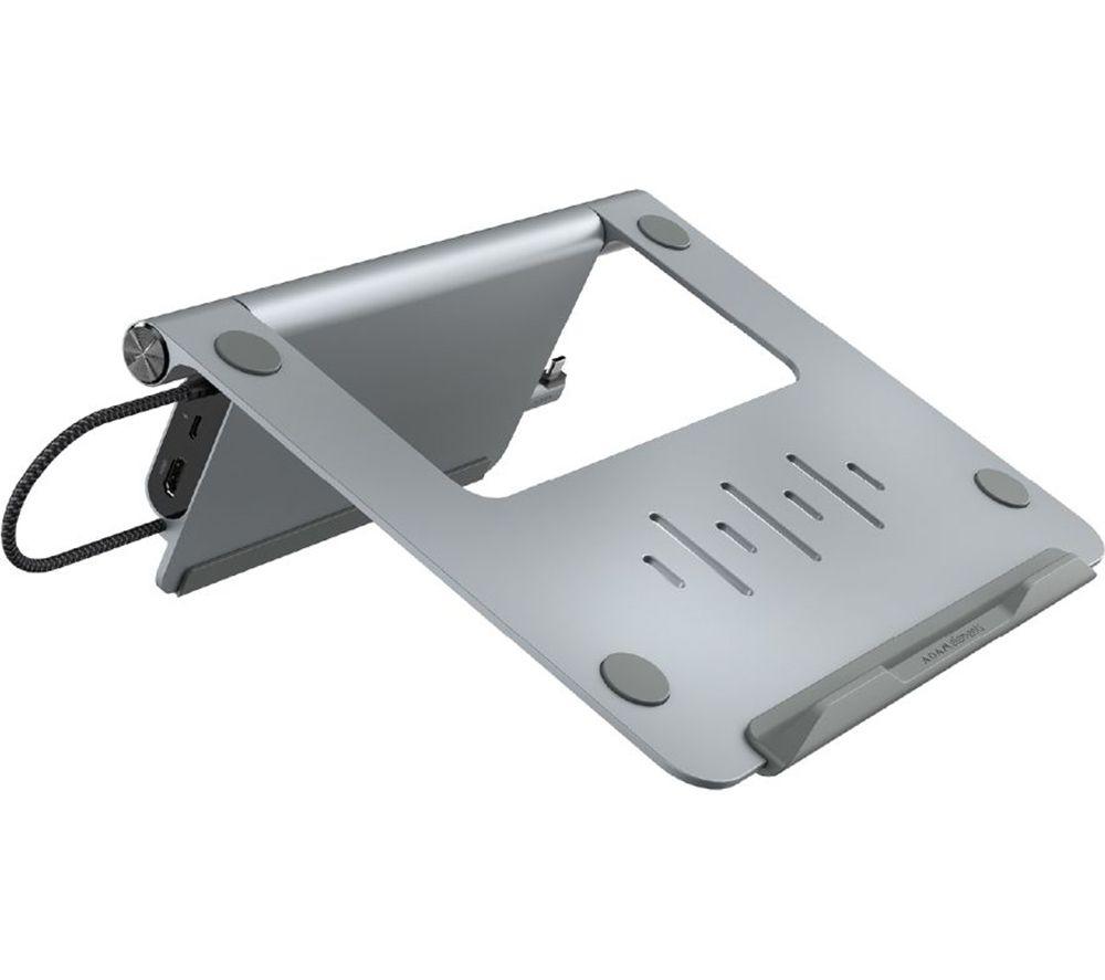 CASA HUB Stand with USB-C 5-in-1 Hub Notebook Stand | Aluminium | USB 3.1 Gen.1 | 100W PD