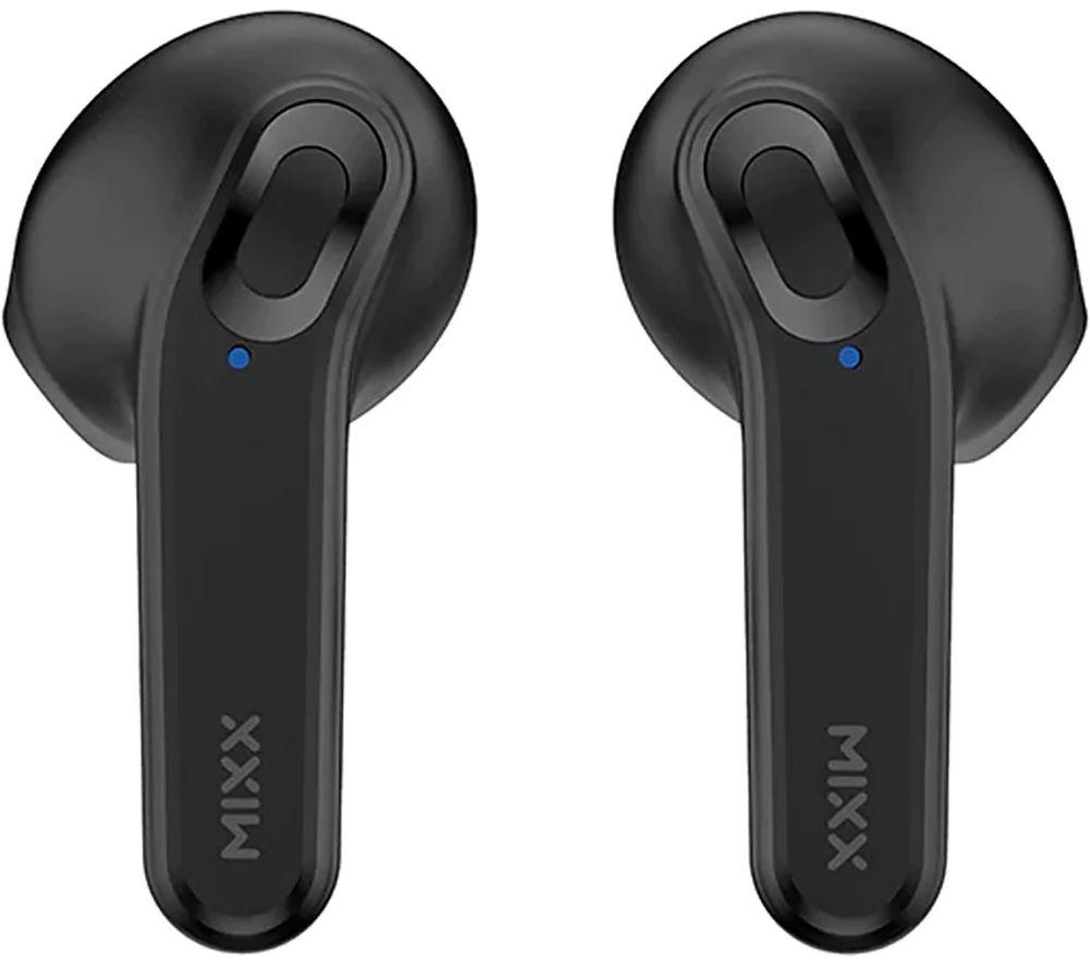 MIXX StreamBuds Hybrid Wireless Bluetooth Earbuds - Black, Black