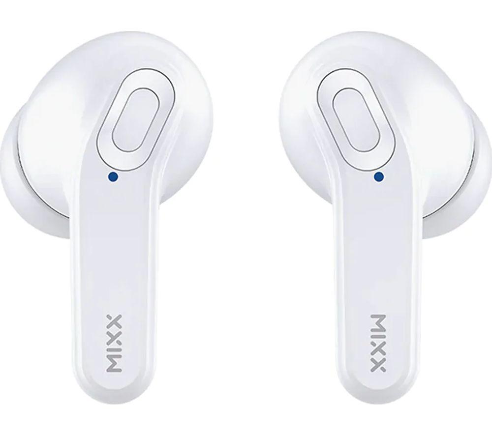 MIXX StreamBuds Mini Charge Wireless Bluetooth Earbuds - White, White