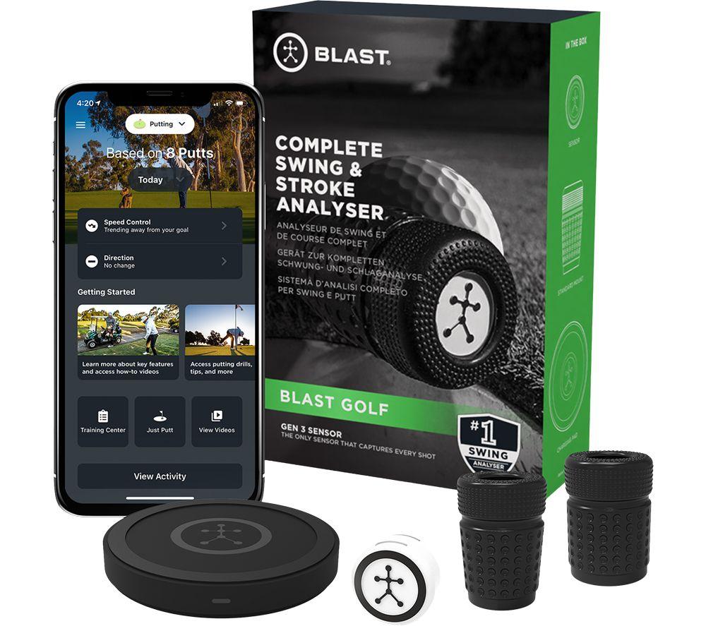 Image of BLAST MOTION Golf Swing and Stroke Analyser, Black