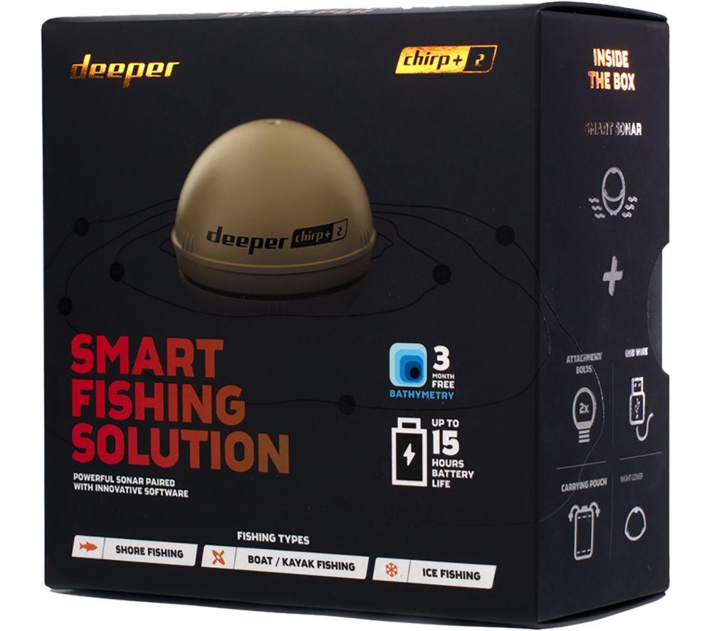 Deeper Smart Sonar 魚群探知機chirp+