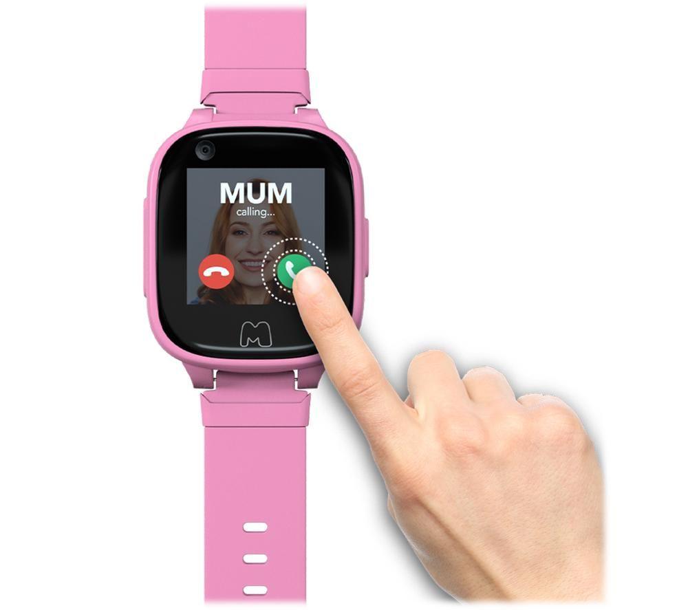 Buy MOOCHIES Connect 4G Kids Smart Watch Pink Currys