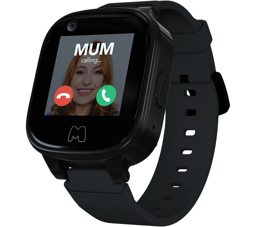 MOOCHIES Connect 4G Kids Smart Watch - Black, Black