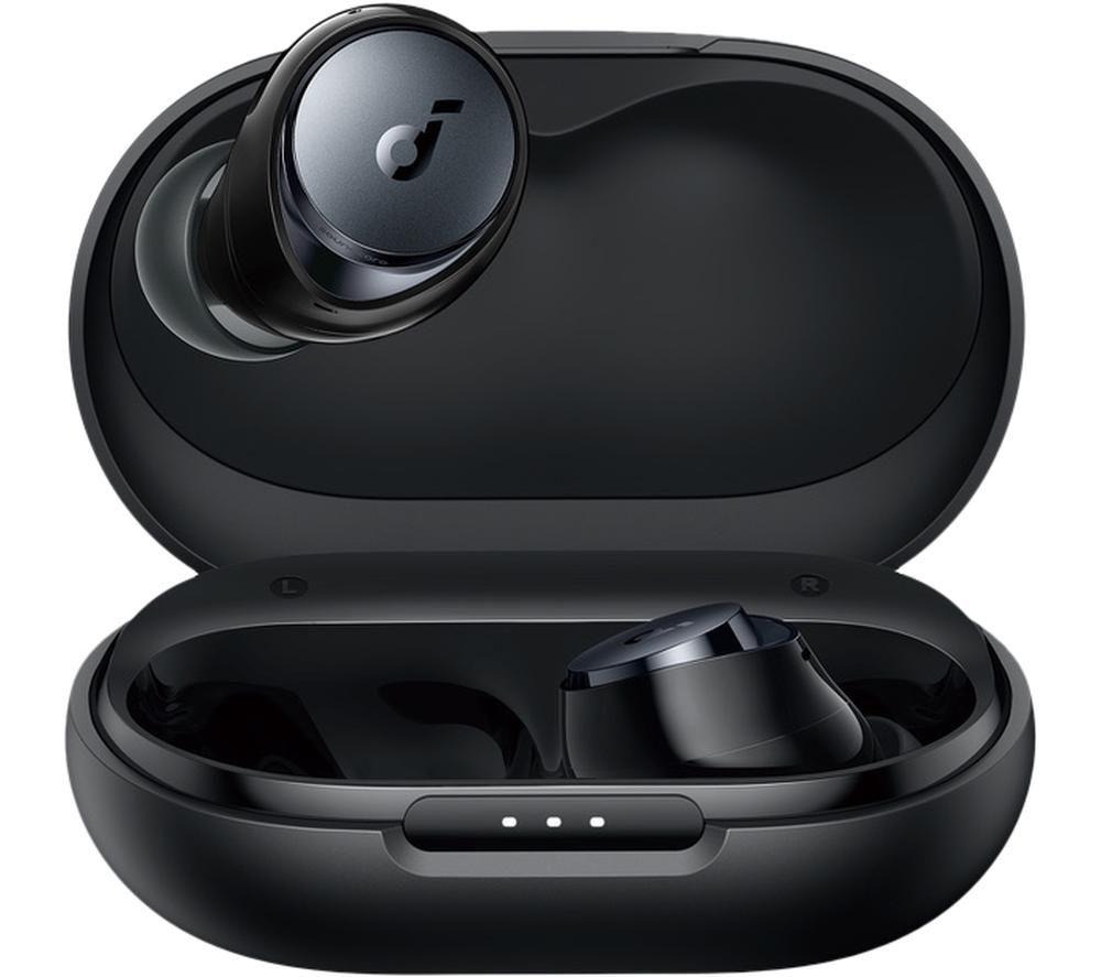 SOUNDCORE Space A40 Wireless Bluetooth Noise-Cancelling Earbuds - Black