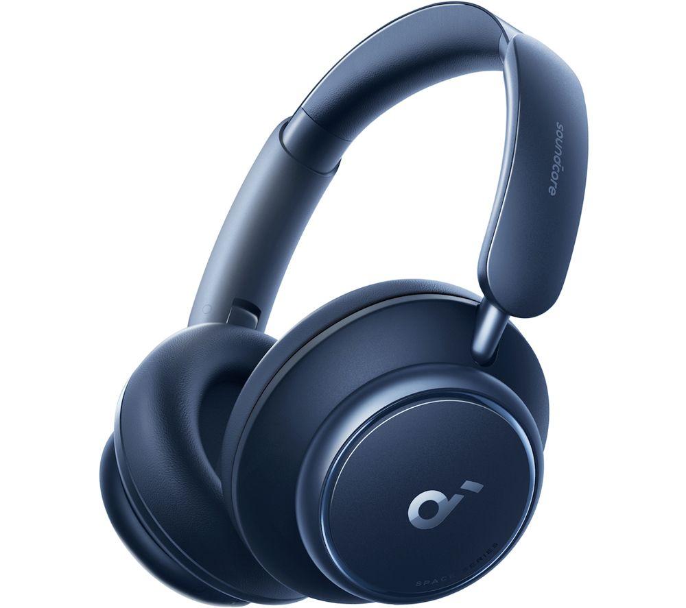 SOUNDCORE Space Q45 Wireless Bluetooth Noise-Cancelling Headphones - Blue, Blue