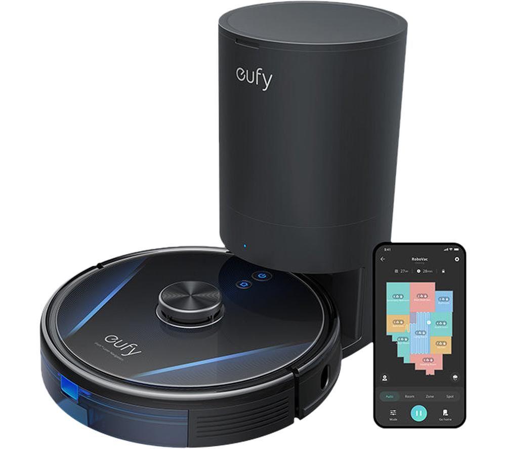 Buy EUFY RoboVac LR30 Hybrid+ Robot Vacuum Cleaner Black Currys