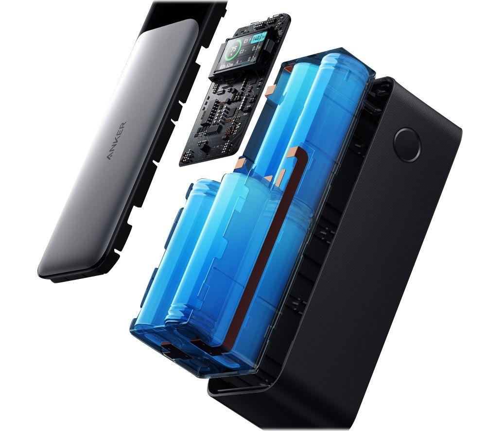 ANKER 24000 mAh 140W Portable Power Bank - Black image number 10 of 10
