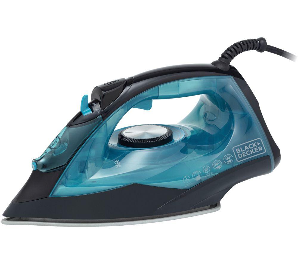 BLACK DECKER BXIR22002GB Steam Iron Black Blue