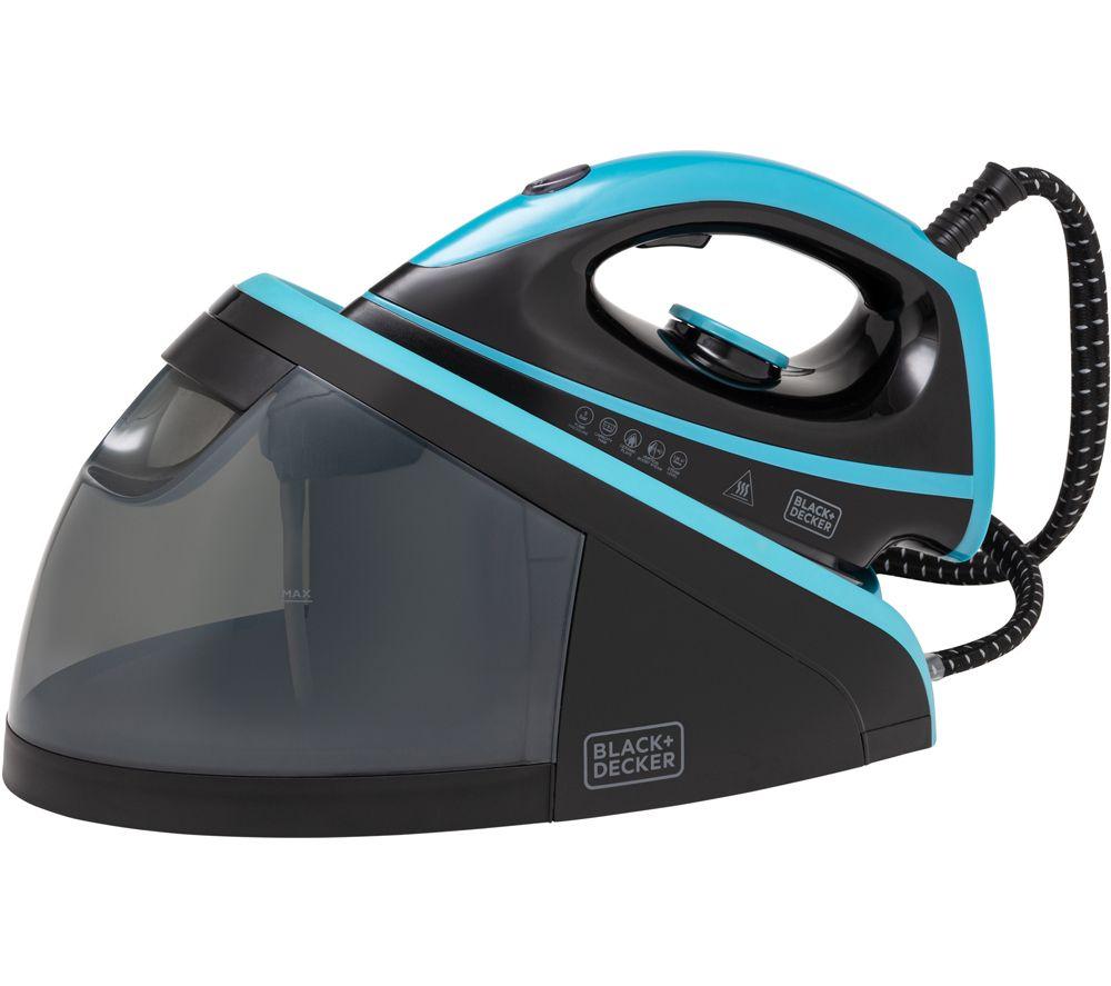 Buy BLACK DECKER BXSS22009GB Steam Generator Iron Black Blue