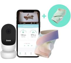 OWLET Baby Monitor Duo Smart Sock 3 & Cam 2 Bundle - Forever Rainbow & Mint