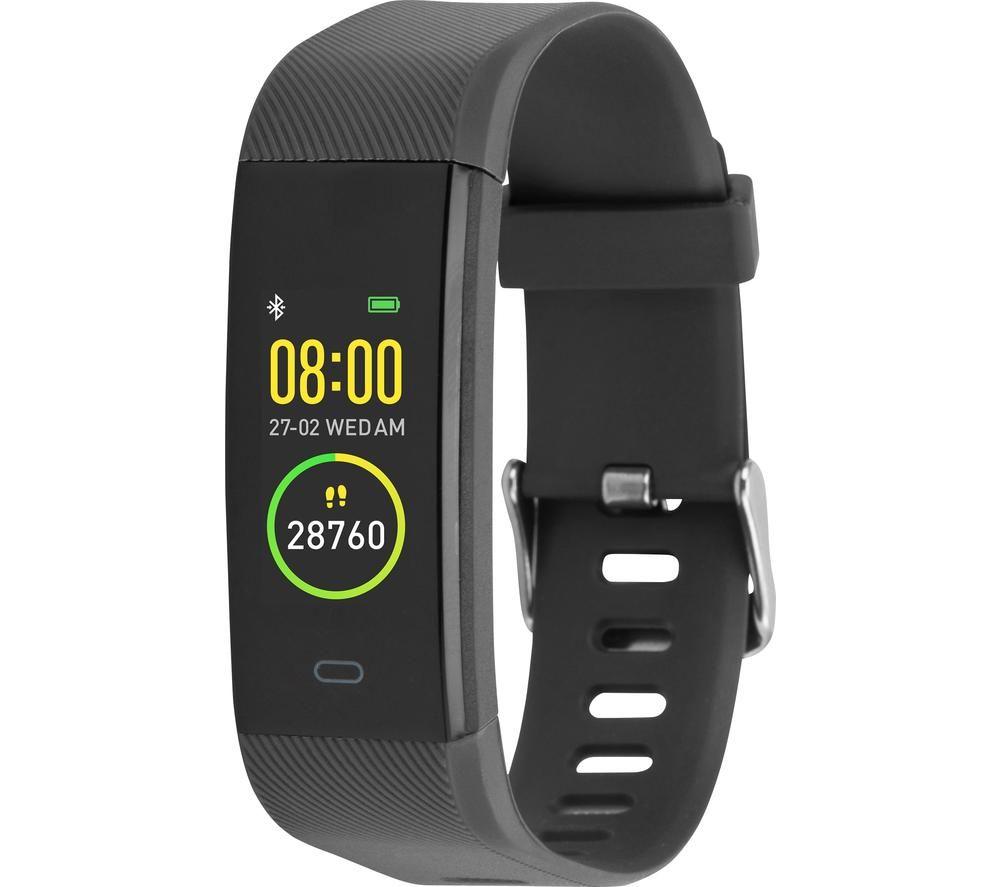 B-AKTIV Play Smart Watch - Black, Black