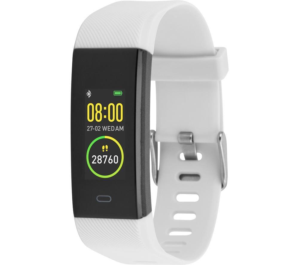 B-AKTIV Play Smart Watch - White, White