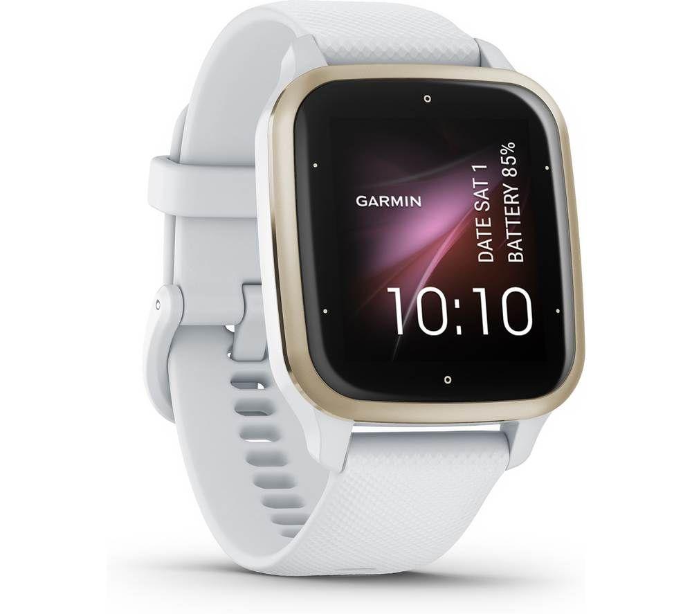 GARMIN Venu Sq 2 - White & Cream Gold image number 5 of 10