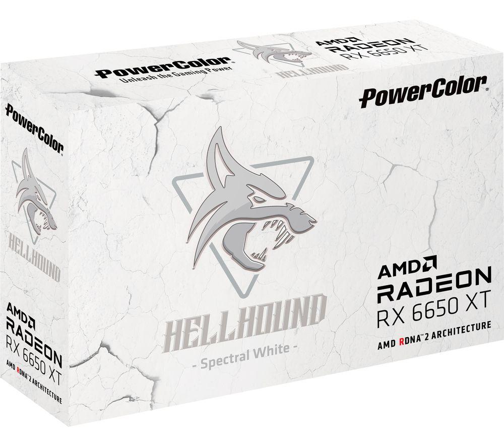 Buy POWERCOLOR Radeon RX 6650 XT 8 GB Hellhound White Graphics