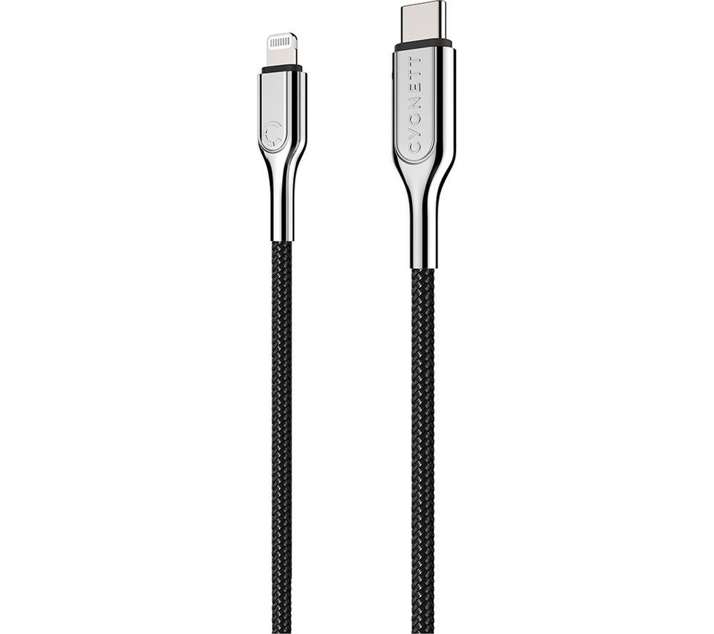 CYGNETT CYGNETT LIGHT-USB C 1M, Black,Silver/Grey
