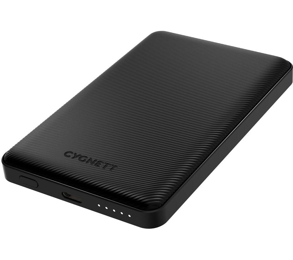 Buy MAG5000 Wireless Charger & Portable Power Bank Black Currys