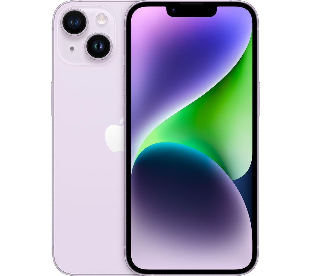 APPLE iPhone 14 - 128 GB, Purple, Purple