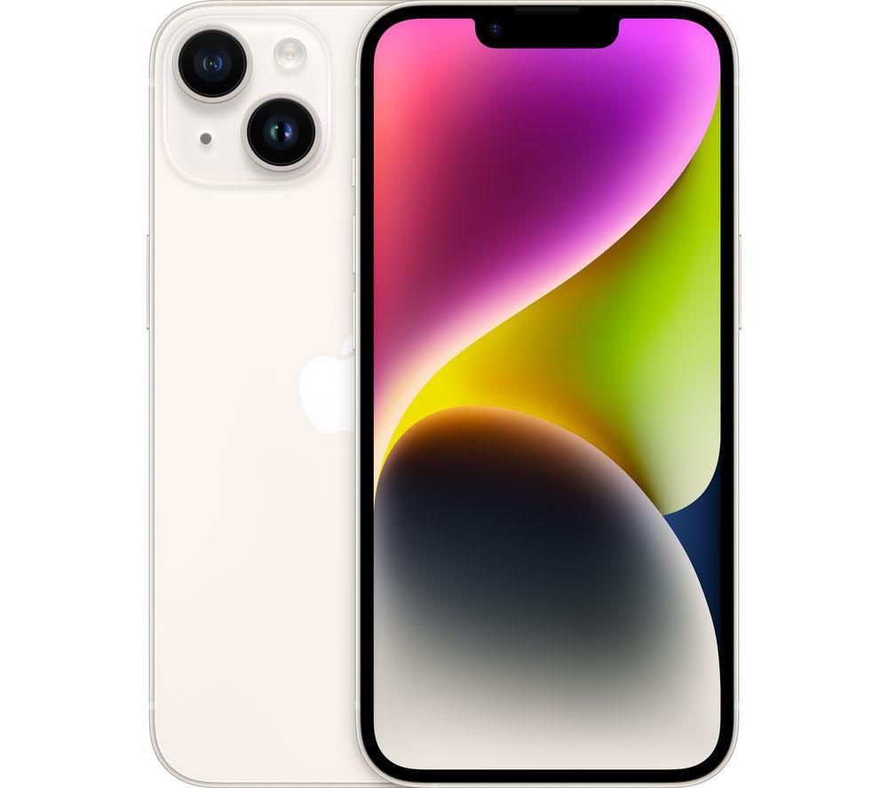 APPLE iPhone 14 - 256 GB, Starlight, White