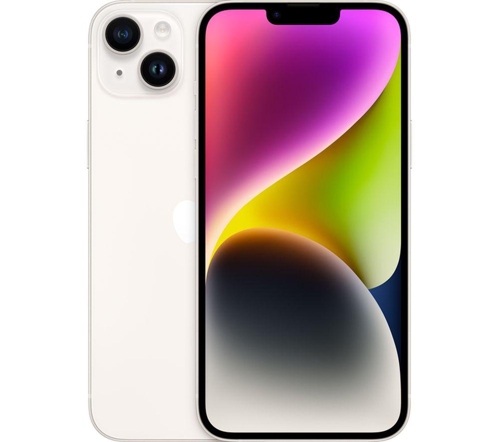 APPLE iPhone 14 Plus - 128 GB, Starlight, White