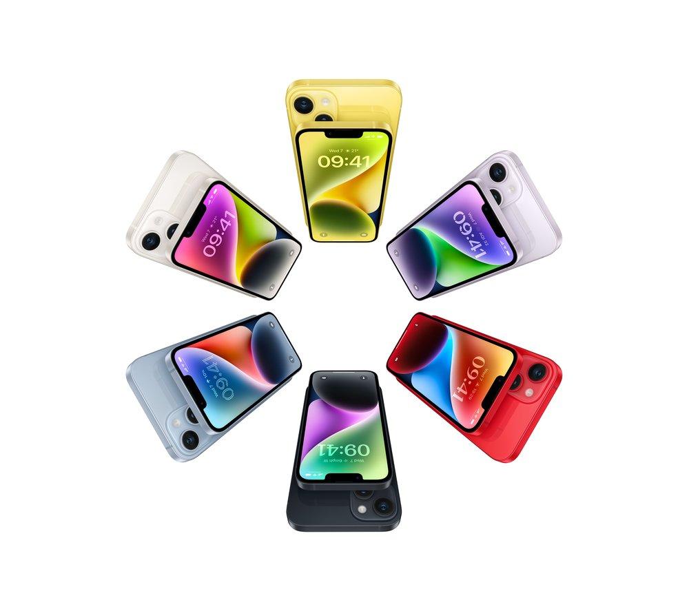 Buy APPLE iPhone 14 Plus - 256 GB, Starlight | Currys
