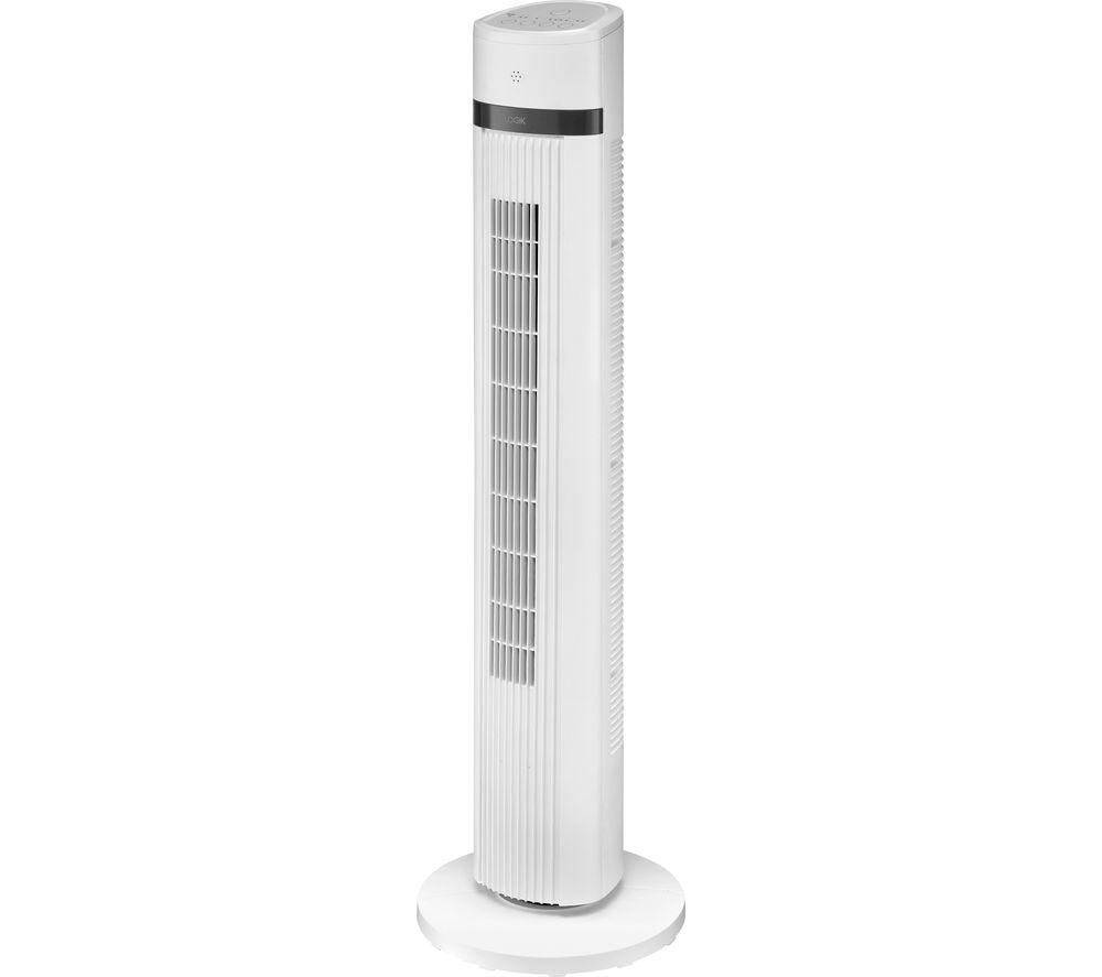 LOGIK L10TFW23 Tower Fan - White image number 4 of 5