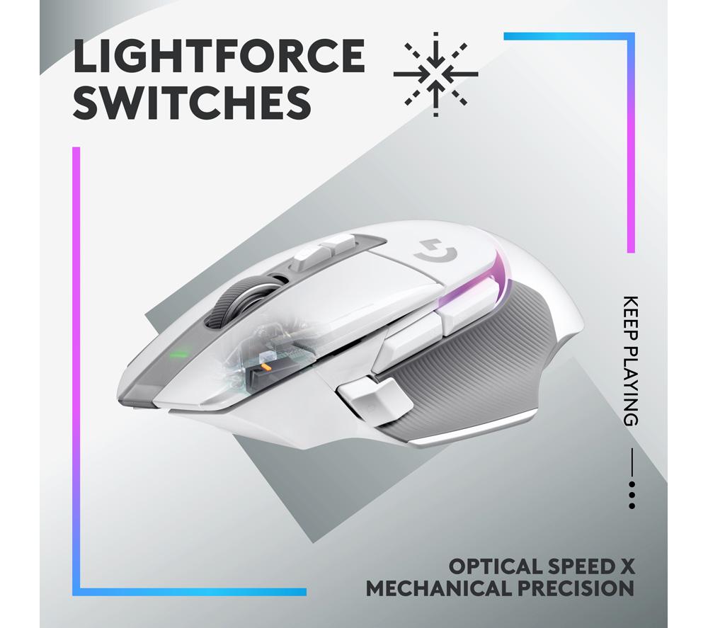 G502 X LIGHTSPEED ワイヤレスマウス ホワイト Logicool G502 X LIGHTSPEEDワイヤレス ゲーミング マウス