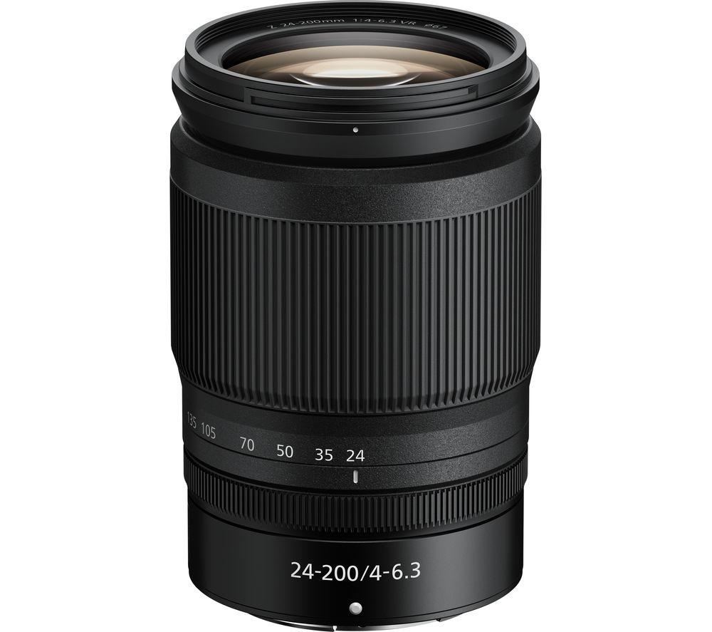 NIKON NIKKOR Z 24-200 mm f/4-6.3 VR Telephoto Zoom Lens