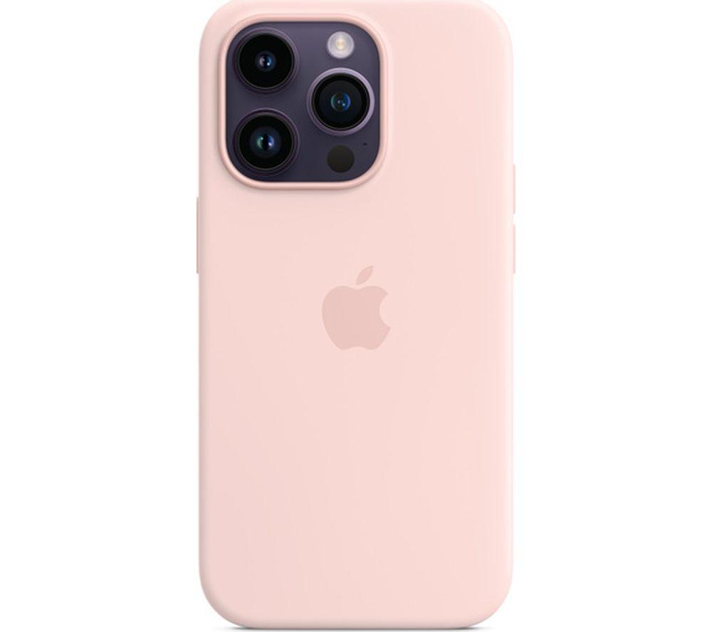 Buy APPLE iPhone 14 Pro Silicone Case with MagSafe - Chalk Pink | Currys