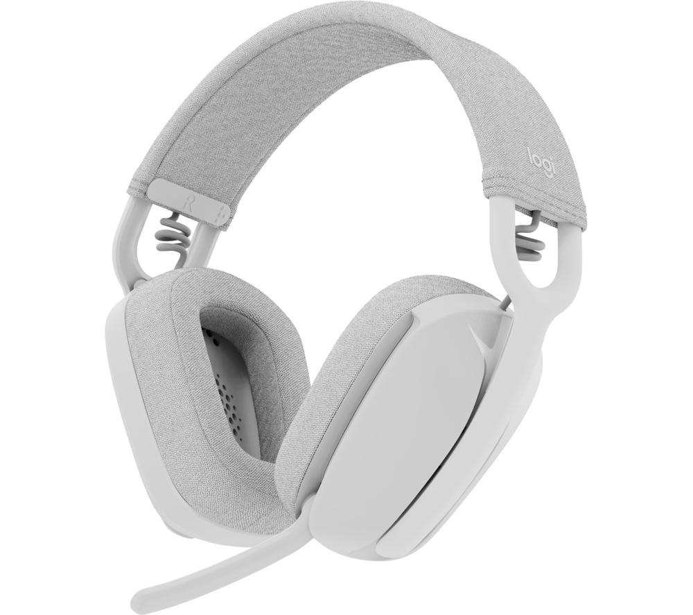 LOGITECH Zone Vibe 100 Wireless Headset - Off-White, White