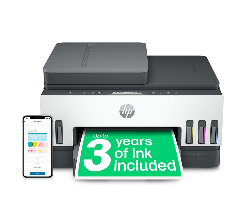 HP Smart Tank 7306 All-in-One Wireless Inkjet Printer