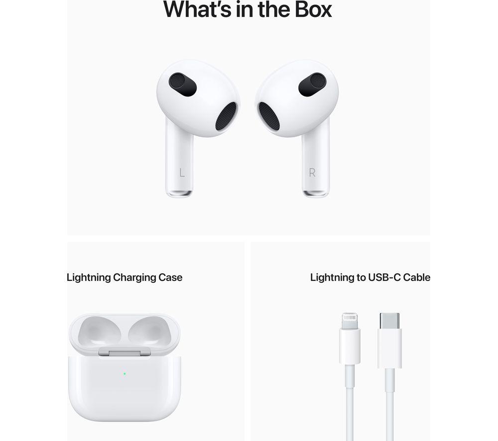 Buy APPLE AirPods with Lightning Charging Case 3rd generation