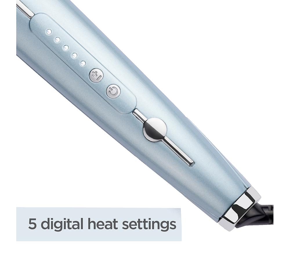 BABYLISS Hydro-Fusion Anti-Frizz Hair Straightener - Ice Teal Blue image number 15 of 15