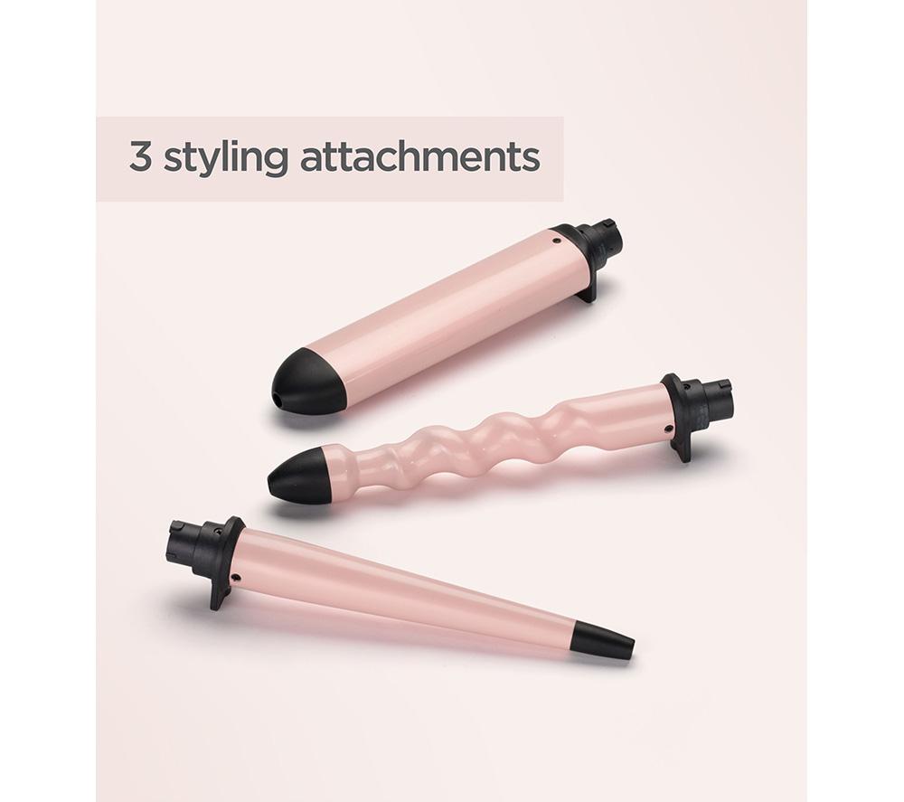 BABYLISS Curl & Wave Trio 2750U Hair Styler - Rose Blush image number 4 of 10