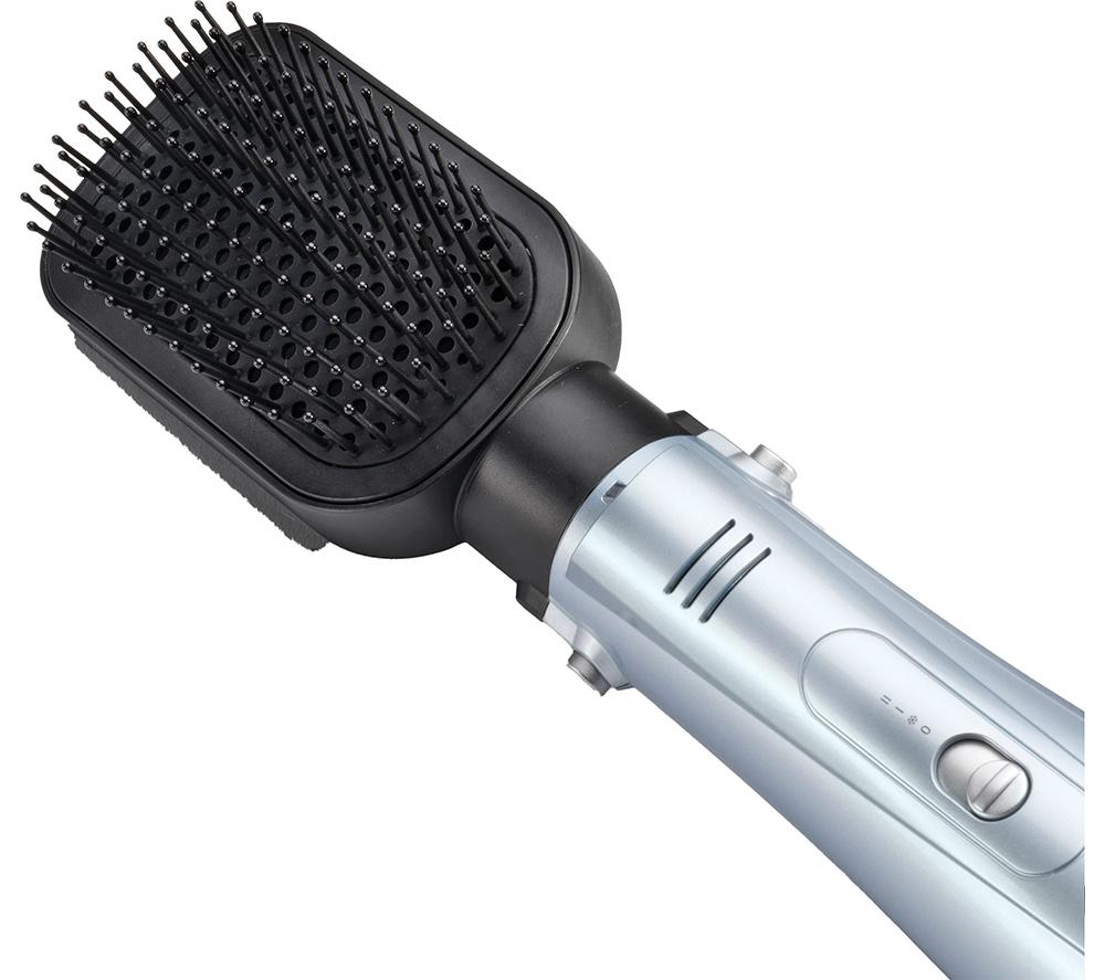 BABYLISS 2774U Hydro-Fusion Anti-Frizz 4-in-1 Hair Dryer Brush - Silver & Black image number 8 of 13