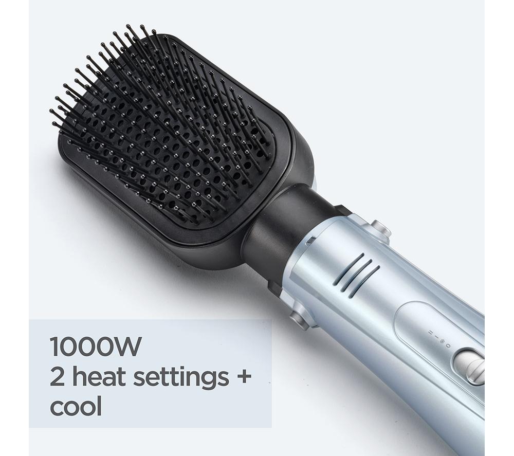 BABYLISS 2774U Hydro-Fusion Anti-Frizz 4-in-1 Hair Dryer Brush - Silver & Black image number 12 of 13