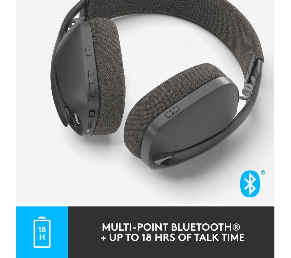 Logitech wireless discount headphones with mic