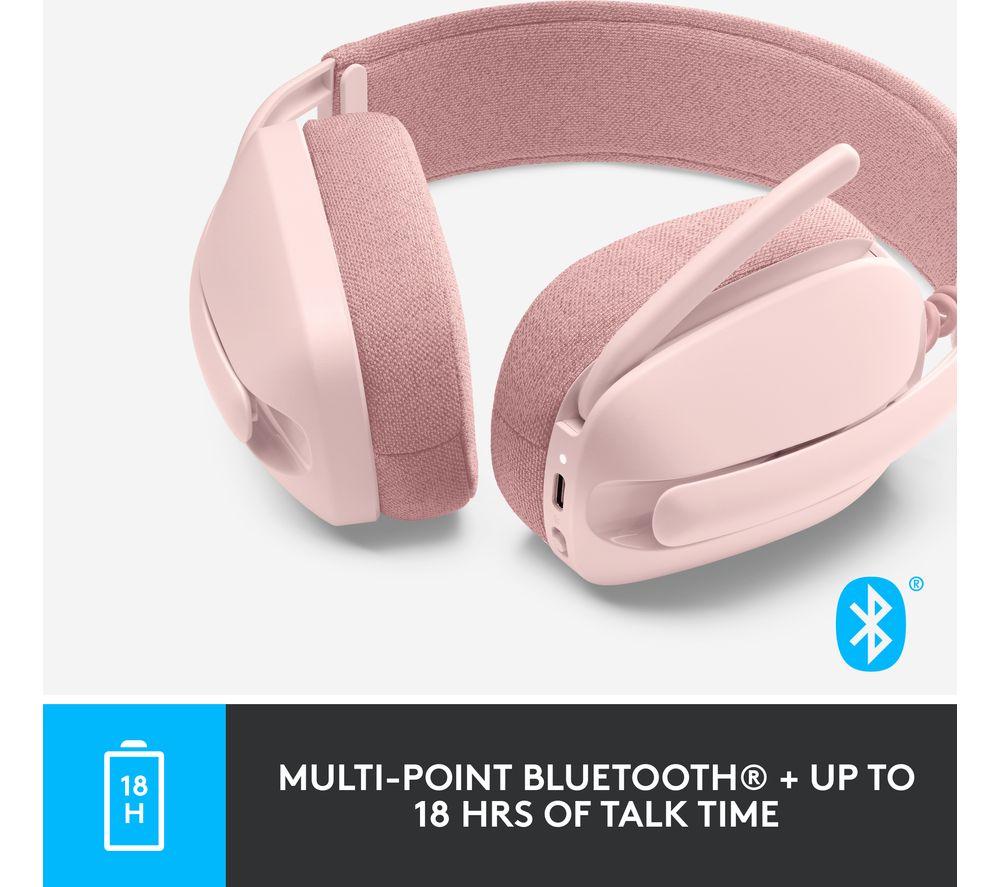 LOGITECH Zone Vibe 100 Wireless Headset - Rose image number 6 of 10
