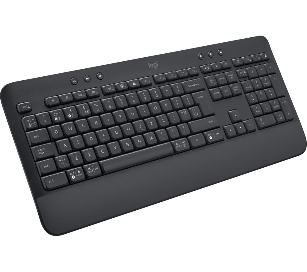 LOGITECH Signature K650 Wireless Keyboard - Graphite, Black