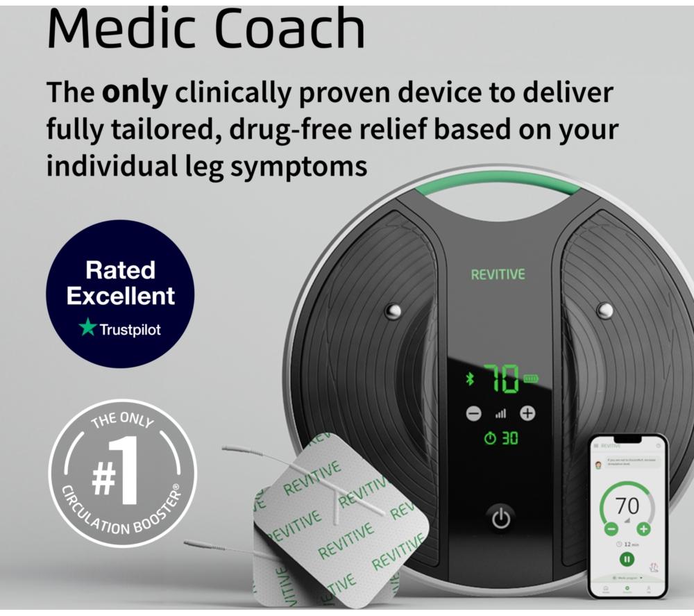 REVITIVE Medic Coach Smart Circulation Booster image number 2 of 12